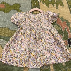 Zara floral smocked dress size 2-3 years.Worn 2-3x